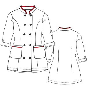 Fashion sewing patterns for UNIFORMS Jackets